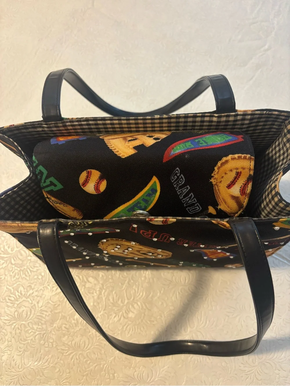 Baseball Theme Shoulder Purse